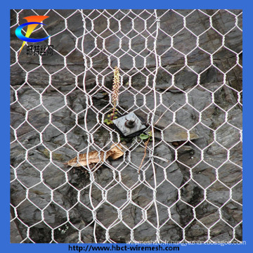 Galvanisé / PVC Gabion Wire Mesh (CT-1)